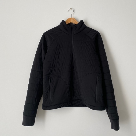 Lululemon Dynamic Movement 1/2 Zip – Black – Size 10 – EUC - Picture 2 of 7